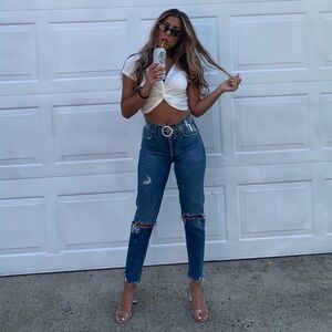 REVOLVE Jeans | AGOLDE Jamie High Rise Jeans